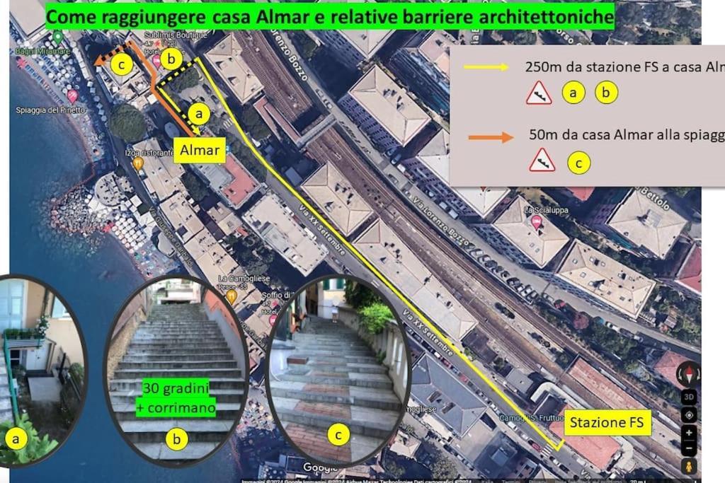 Almar Esclusivo E Centrale Camogli Ngoại thất bức ảnh